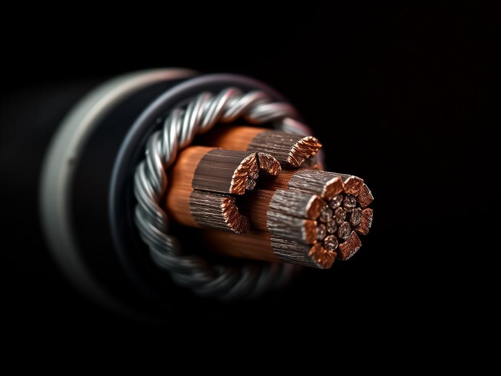 XLPE SWA PVC Armoured Cable